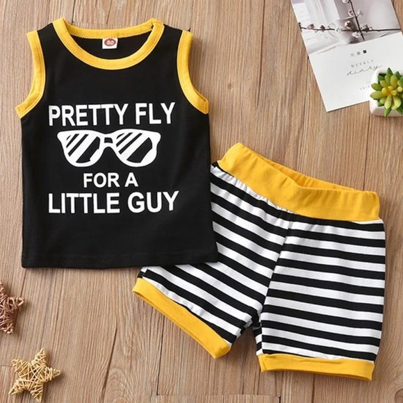Other - NEW Boy's Pretty Fly for a Little Guy Outfit